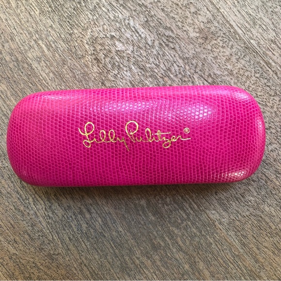 Lilly Pulitzer Accessories Lilly Pulitzer Eye Glass Case Pink
